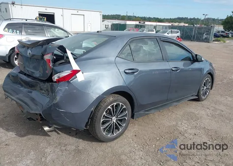 2014 Toyota Corolla S Premium z USA, uszkodzony, nr VIN 2T1BURHE4EC130832